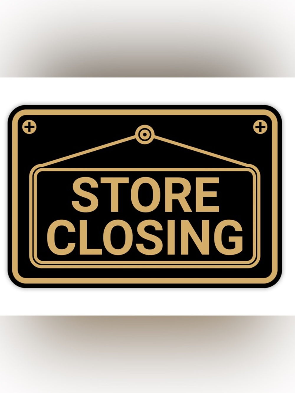 Store closing May 5th